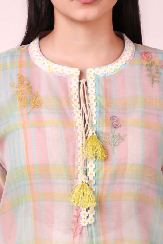 Pastel Love Organza Top - Image 4