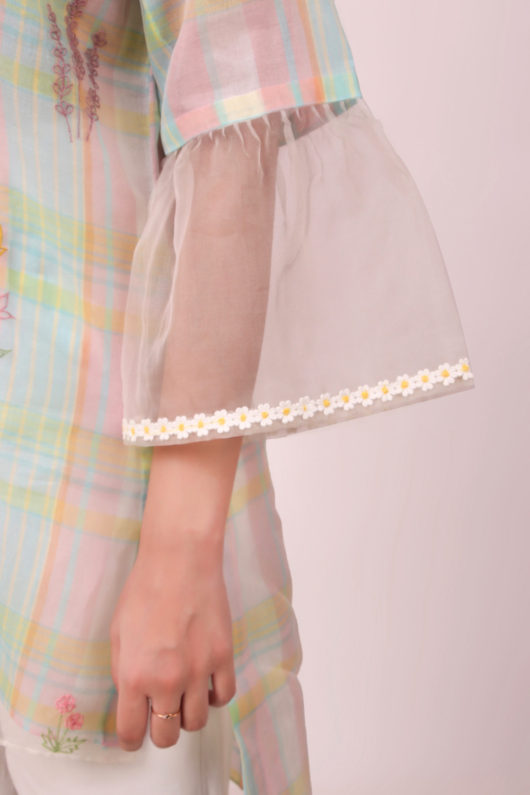 Pastel Love Organza Top - Image 5