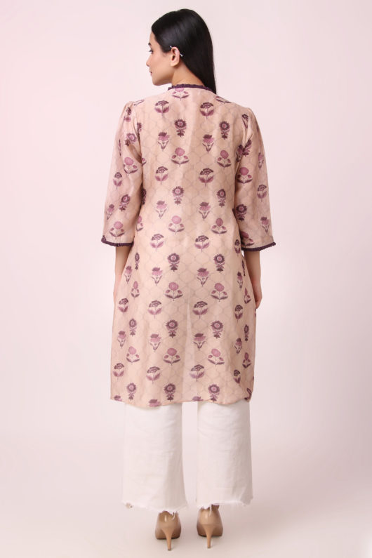 Flora Garden Printed front open top - Image 3