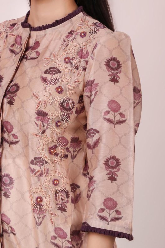 Flora Garden Printed front open top - Image 4