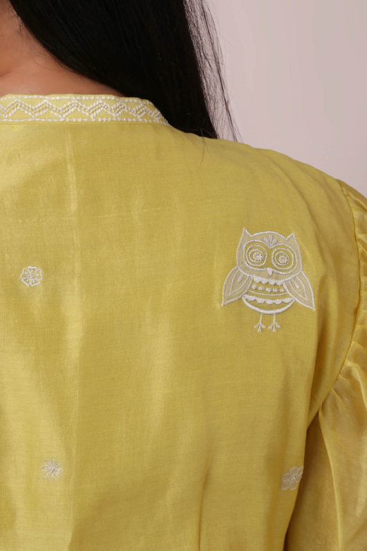 Owls Wrap Top - Image 5