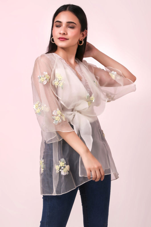 Sorbet Organza Overlay - Image 3