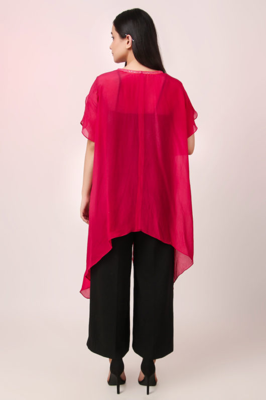 Vibrant Mirror work Flowy Tunic - Image 3