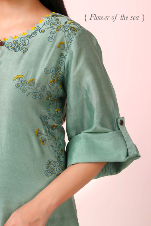 Flower of the sea Kurta set - Image 3