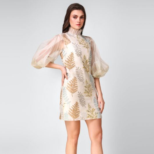 Fern Organza Dress - Image 2
