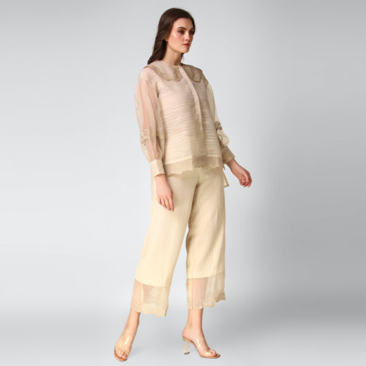 Ivanka Bertha collar Co-ord Set - Image 5