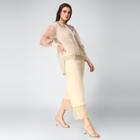 Ivanka Bertha collar Co-ord Set - Image 3